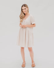 Load image into Gallery viewer, Melissa Dress NATURAL XS + XL