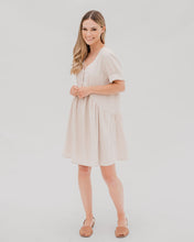 Load image into Gallery viewer, Melissa Dress NATURAL XS + XL