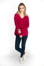 Load image into Gallery viewer, Syndey Long Sleeve CERISE XS + S